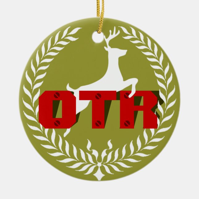 OTR CERAMIC ORNAMENT (Front)