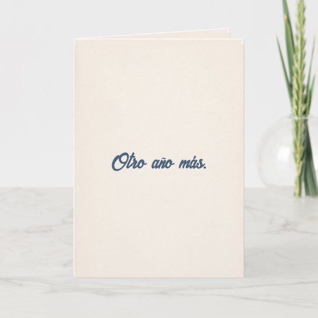 Otro Año Más | Papi Card (Front)
