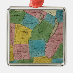 Otsego County Metal Ornament