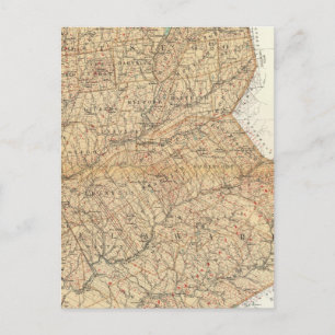 Otsego, Delaware counties Postcard