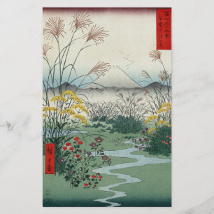 Otsuki fields in Kai Province Stationery
