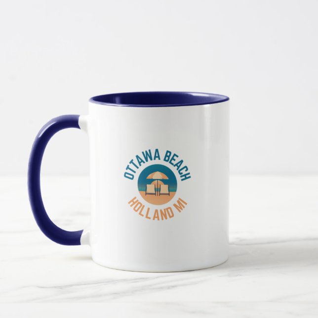 Ottawa Beach Holland Michigan Mug (Left)