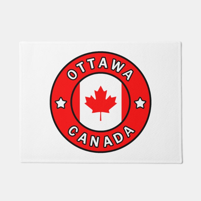 Ottawa Canada Doormat (Front)