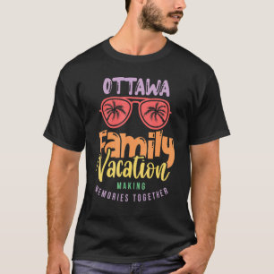 Ottawa  Canada Family Vacation Matching Outfit T-Shirt