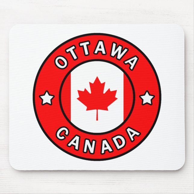 Ottawa Canada Mouse Pad (Front)