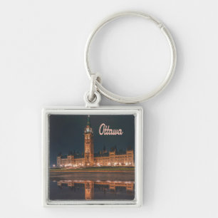Ottawa Canada Ontario Parliament Hill Keychain