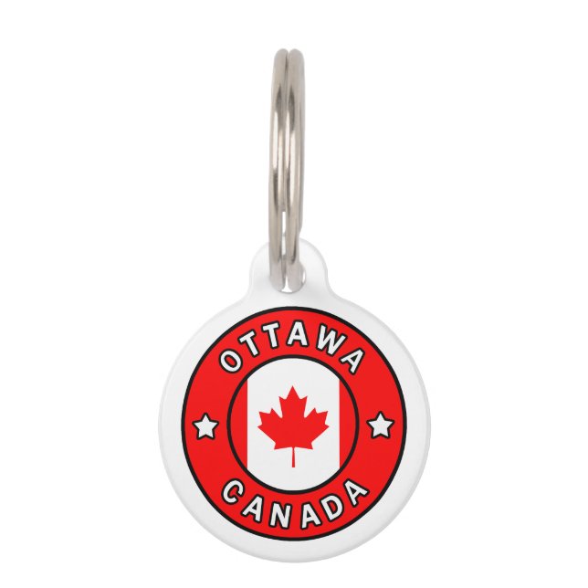 Ottawa Canada Pet Tag (Front)