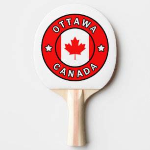 Ottawa Canada Ping Pong Paddle