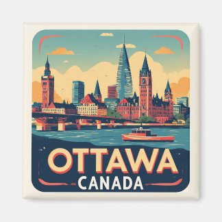Ottawa Canada Travel Keepsake Magnet