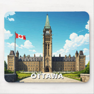 Ottawa Canada Travel Mouse Pad