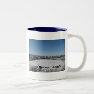 Ottawa Canada Two-Tone Coffee Mug