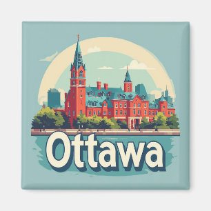 🧲 Ottawa Canada Vacation Keepsake For Travelers Magnet