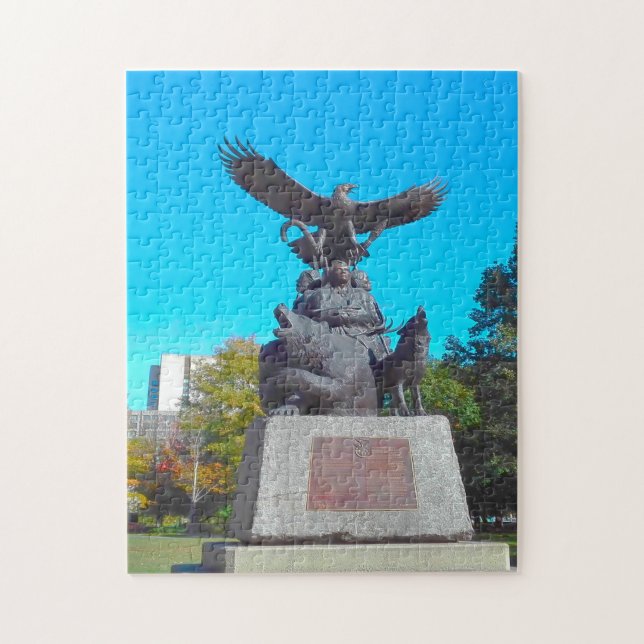 Ottawa Canada Veterans Memorial Jigsaw Puzzle (Vertical)