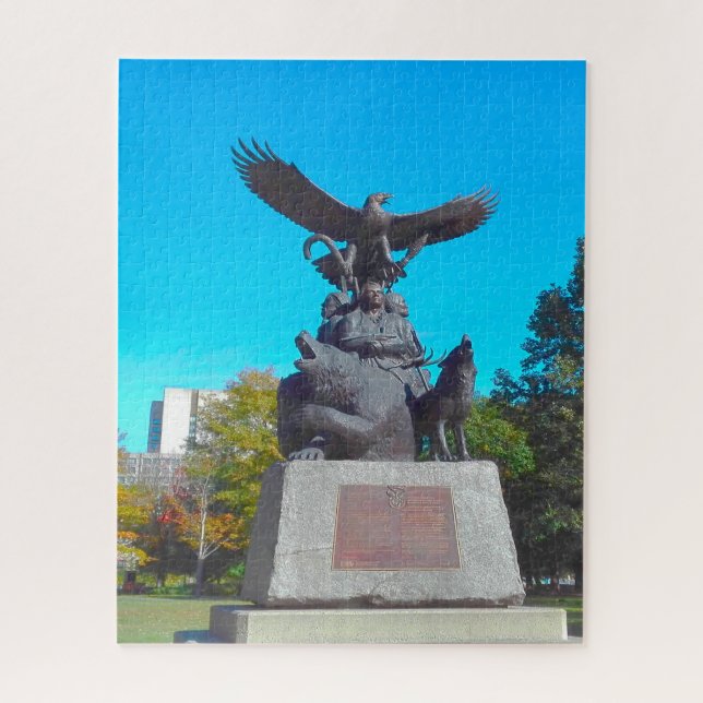 Ottawa Canada Veterans Memorial Jigsaw Puzzle (Vertical)