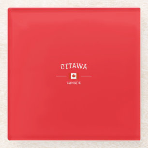 Ottawa Glass Coaster