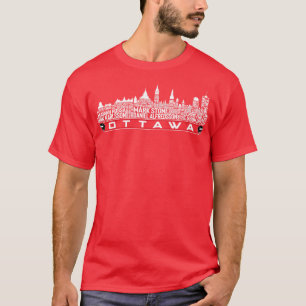 Ottawa Hockey Team All Time Legends Ottawa City Sk T-Shirt
