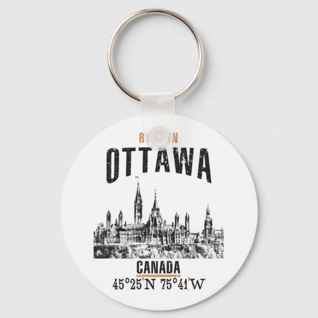 Ottawa Keychain (Front)