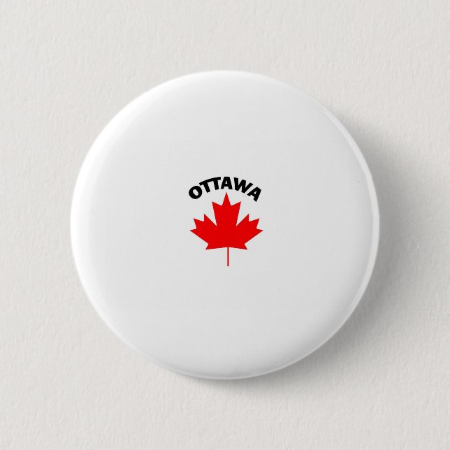 Ottawa, Ontario 2 Inch Round Button (Front)