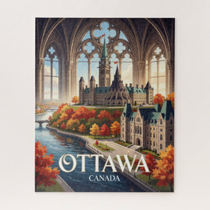 Ottawa Ontario Historic Capital Jigsaw Puzzle