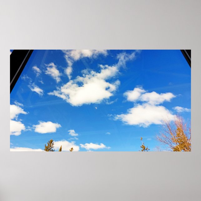 Ottawa's Majestic Sunny Sky. Buy Now Poster (Front)