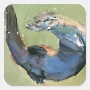 Otter 2003 square sticker