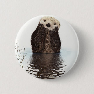 Otter 2 Inch Round Button