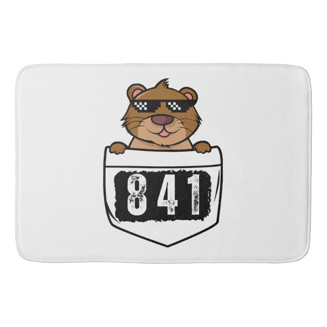 Otter 841  bath mat (Front)