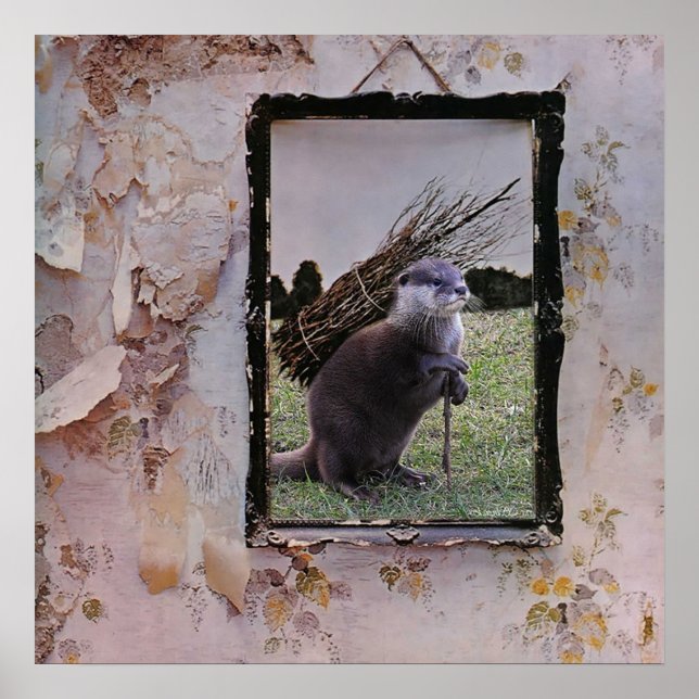 Otter Album Cover Parody Poster (Front)