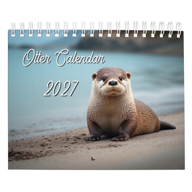Otter Calendar 2027 (Cover)
