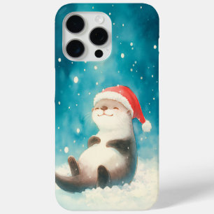 Otter Christmas Cheer iPhone 15 Pro Max Case