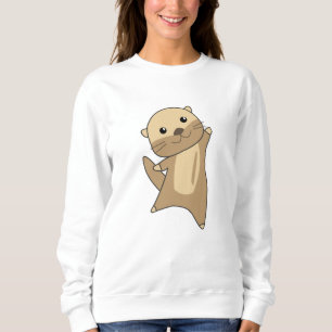 Otter Cute Animals Cute Animal For Kids Sweatshirt