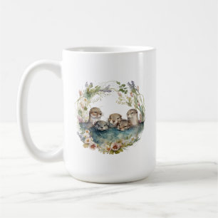Otter Family Mug