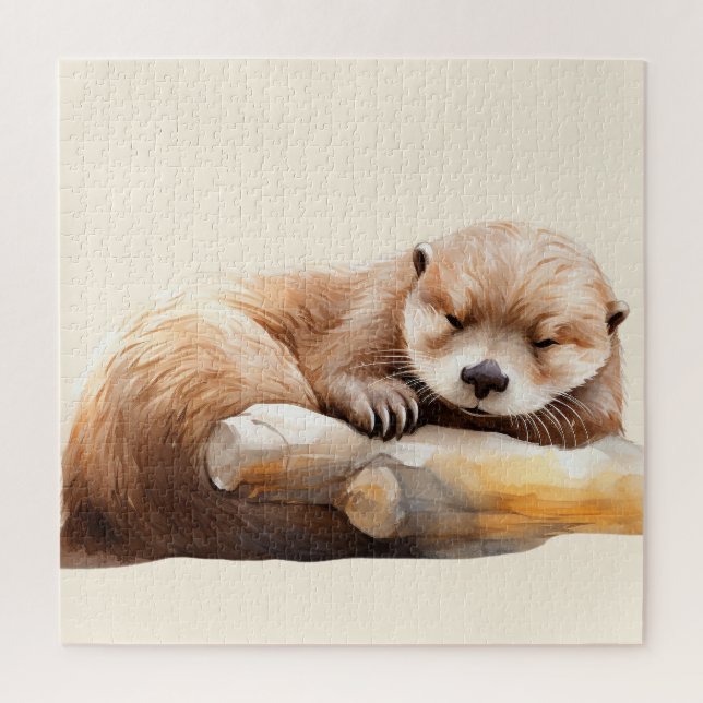 Otter Jigsaw Puzzle (Vertical)