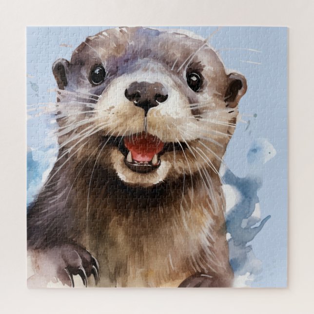 Otter Jigsaw Puzzle (Vertical)