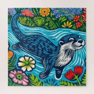 Otter Jigsaw Puzzle