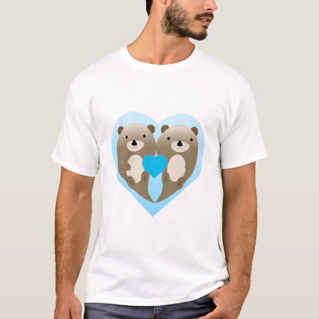 Otter Love T-Shirt (Front)