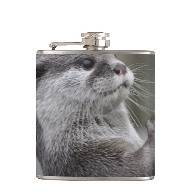Otter Mastermind Hip Flask (Front)