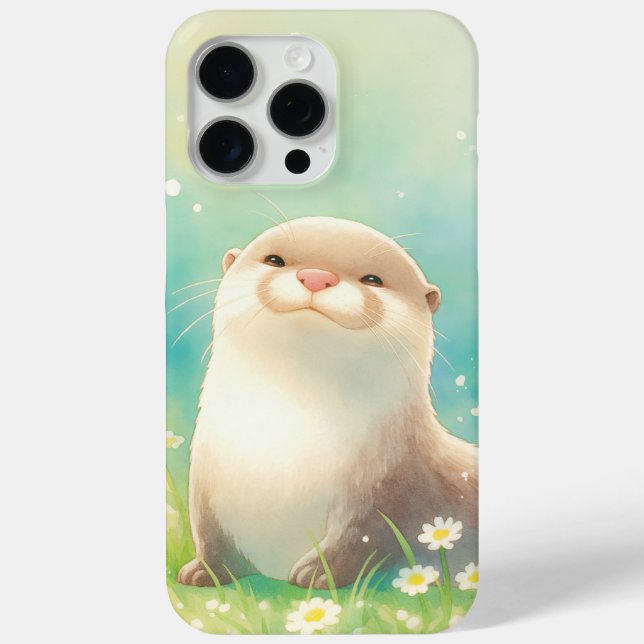 Otter Meadow Haven Case-Mate iPhone Case (Back)
