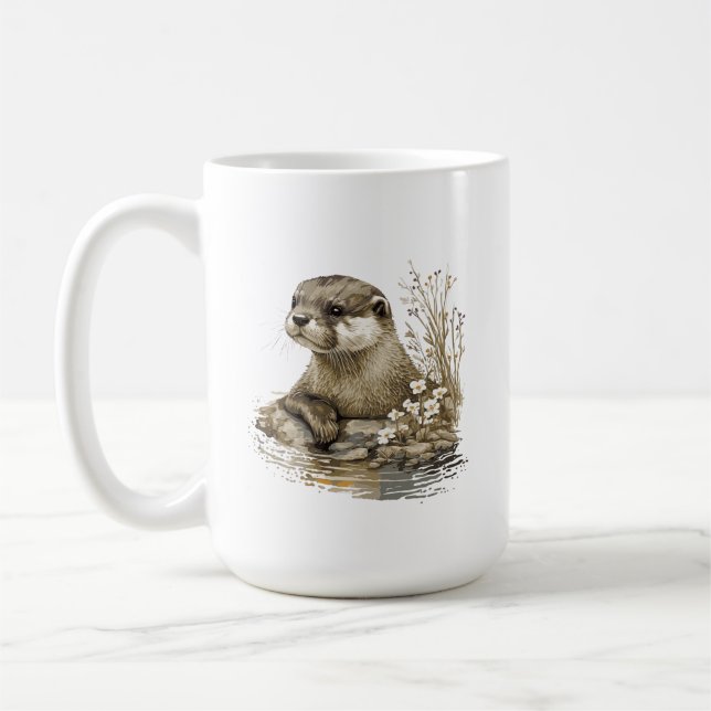 Otter Mug (Left)