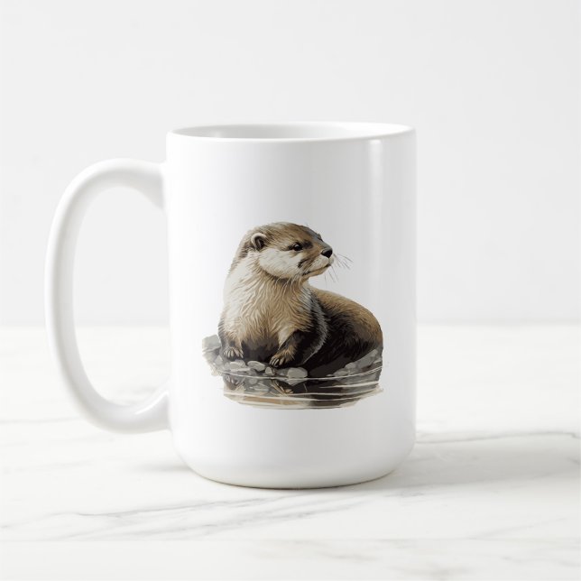 Otter Mug (Left)