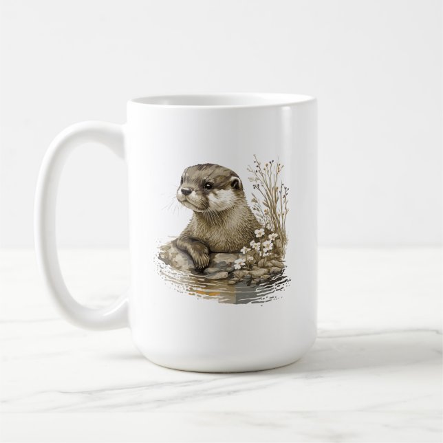 Otter Mug (Left)