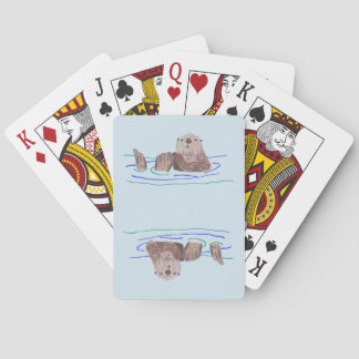 Otter Playing Cards