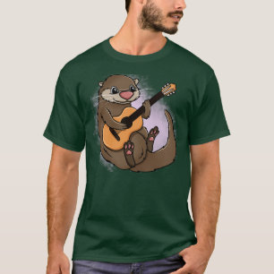 Otter Playing Guitar T-Shirt