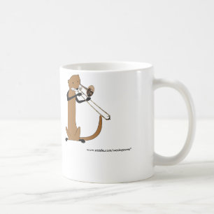 Otter Playing the Trombone Coffee Mug