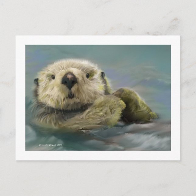 Otter Postcard (Front)