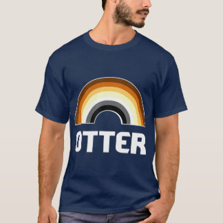 Otter Rainbow Gay Bear LGB Gay Pride Bear Wolf T-Shirt