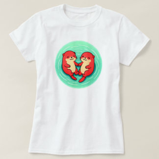 Otter Ripple – Guardians of Rivers  | WHITE ONLY T-Shirt