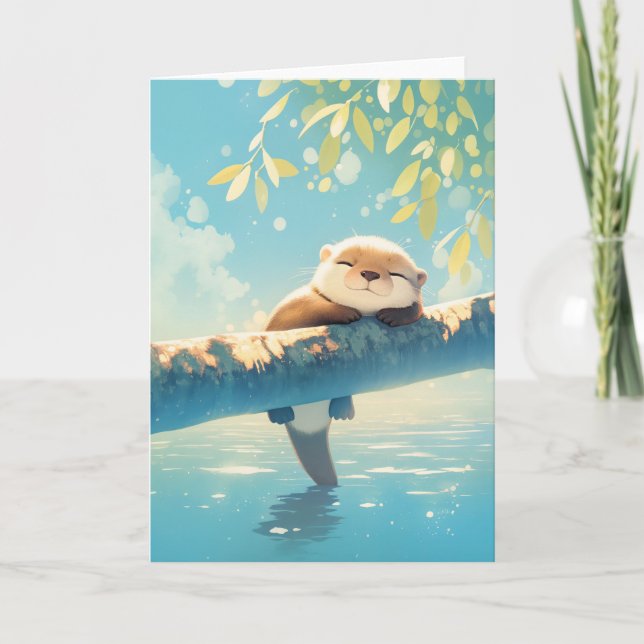 Otter River Retreat Card (Front)