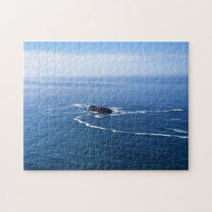 Otter Rock, Cape Foulweather, Newport, Oregon Jigsaw Puzzle