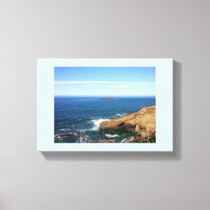Otter Rock, Oregon Coast Canvas Print